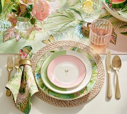 Cynthia Rowley Icon Stoneware Appetizer Plates - Mixed Set of 4