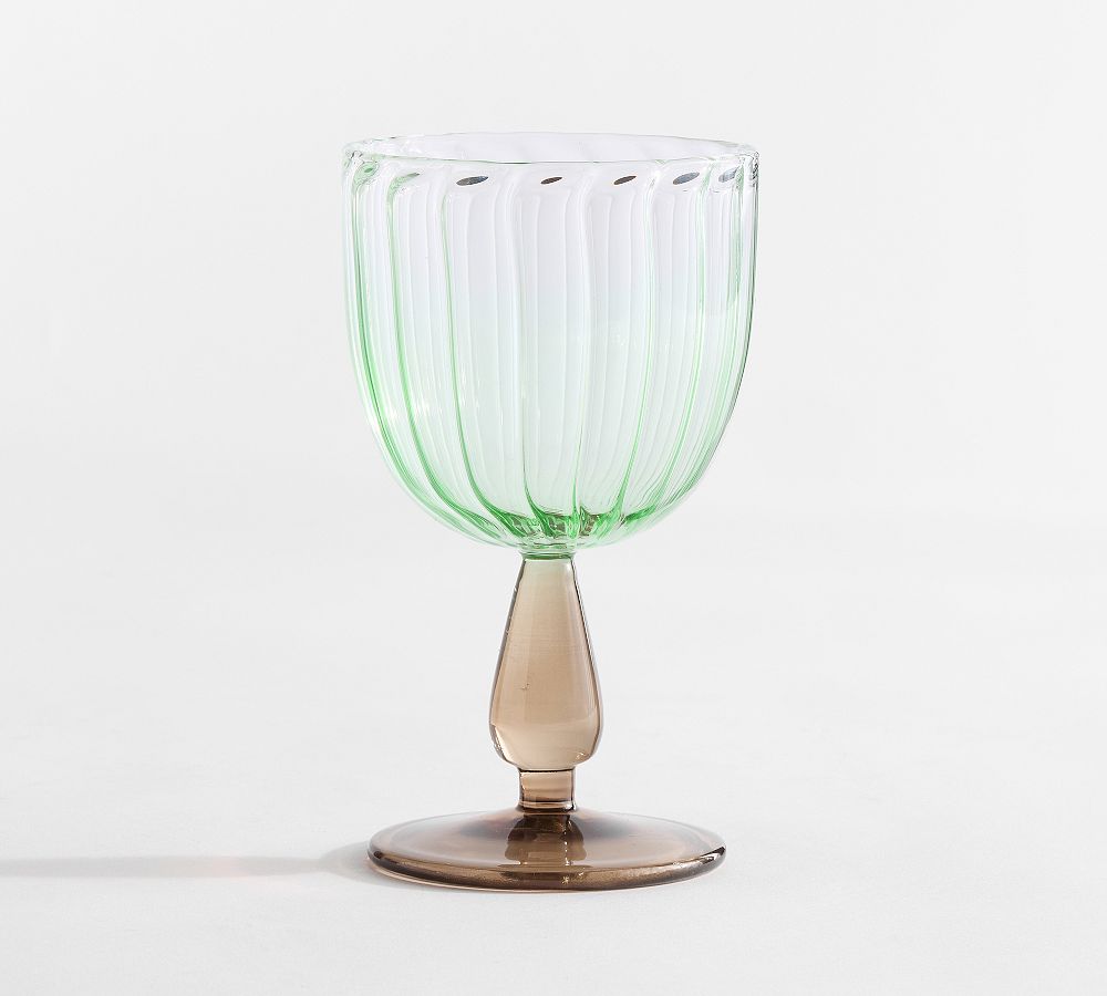 Cynthia Rowley Ombre Goblets - Set of 4 by Pottery Barn