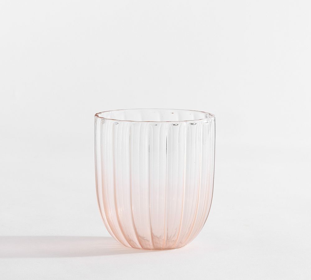 Cynthia Rowley Ombre Stemless Wine Glasses - Set of 4 by Pottery Barn