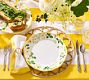 Monique Lhuillier Riviera Floral Melamine Dinner Plates - Set of 4