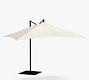 10' Rectangular Cantilever Outdoor Patio Umbrella - Rustproof Aluminium Frame with Base