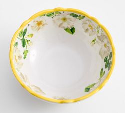 Monique Lhuillier Riviera Floral Melamine Cereal Bowls - Set of 4