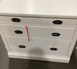 Open Box: Aubrey Modular File Cabinet Base (36"W x 31"H) - Dutch White