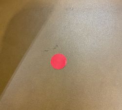 Open Box: Baldwin Leather Swivel Chair - Burnished Bourbon