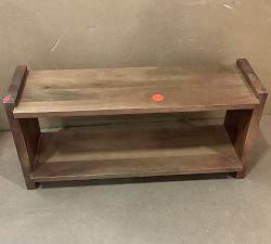 Open Box: Cayman Shoe Bench (36") - Antique Umber