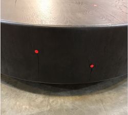 Open Box: Evren Round Coffee Table (54.5") - Dark Espresso