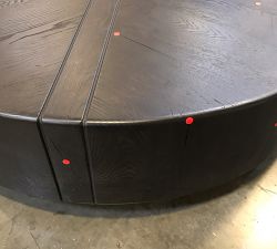 Open Box: Evren Round Coffee Table (54.5") - Dark Espresso