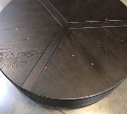 Open Box: Evren Round Coffee Table (54.5") - Dark Espresso