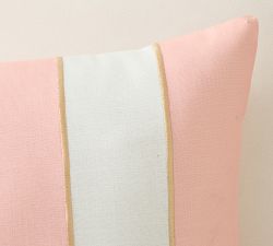 Cynthia Rowley Striped Lumbar Outdoor Pillow