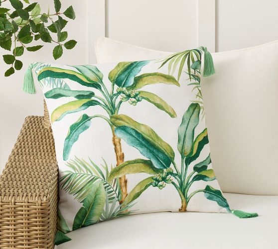 Cynthia Rowley Palm Tree Outdoor Pillow