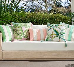 Cynthia Rowley Striped Outdoor Pillow