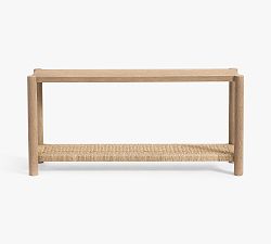 Open Box: Bolinas Woven Console Table (64") - Seadrift