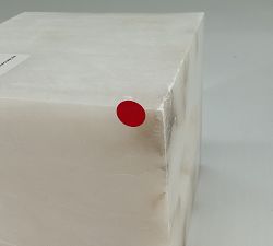 Open Box: Alabaster Tissue Box Cover - White
