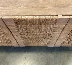 Open Box: Bolinas Woven Buffet (75") - Seadrift