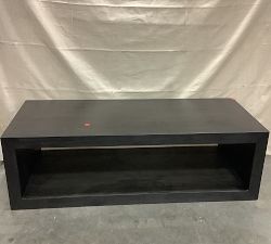 Open Box: Folsom Rectangular Coffee Table (58") - Charcoal