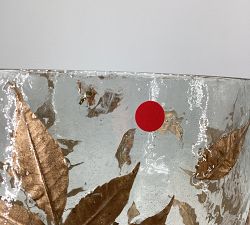 Open Box: Linden Botanical Hurricane Candle Holder, Large (11.25"H)