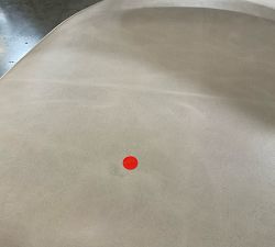 Open Box: Maison Leather Counter Stool (24") - Statesville Pebble, Antique Bronze