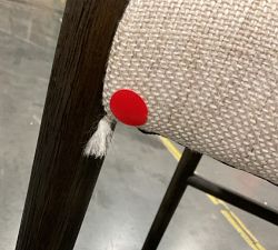 Open Box: Quincy Basketweave Dining Chair - Black