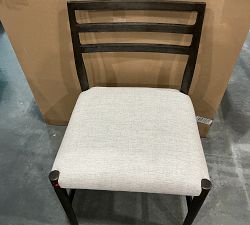 Open Box: Quincy Basketweave Dining Chair - Essence Natural, Black