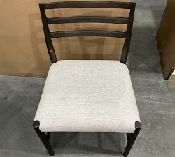 Open Box: Quincy Basketweave Dining Chair - Essence Natural, Black