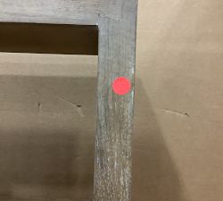 Open Box: Reed Cubby Bench (43") - Antique Umber