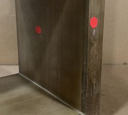 Open Box: Reed Cubby Bench (43") - Antique Umber