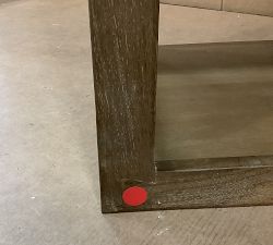 Open Box: Reed Cubby Bench (43") - Antique Umber