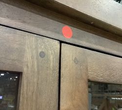 Open Box: Reed Storage Cabinet (39") - Antique Umber