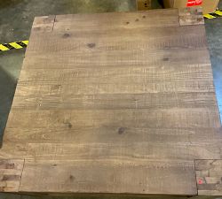 Open Box: Rockport Square Reclaimed Wood Coffee Table (44") - Cocoa Brown