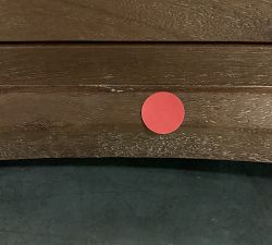 Open Box: Scarlett Marble Nightstand (28") - Brogan Brown