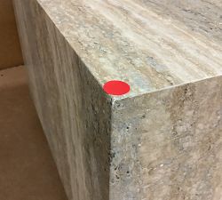 Open Box: Sorrento Square Bunching Coffee Table (22") - Travertine