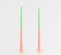 Cynthia Rowley Ombré Taper Candle - Set of 2