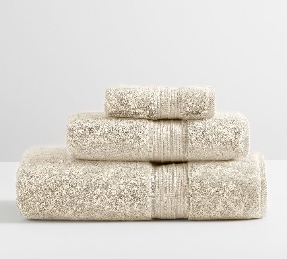 Hydrocotton Organic Quick-Dry Bath Towel - Heathered Oatmeal
