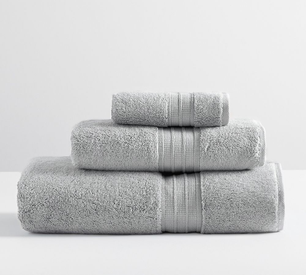 Hydrocotton Organic Quick-Dry Bath Towel Flagstone