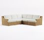 Build Your Own - Huntington Wicker Slope Arm Outdoor Sectional Components