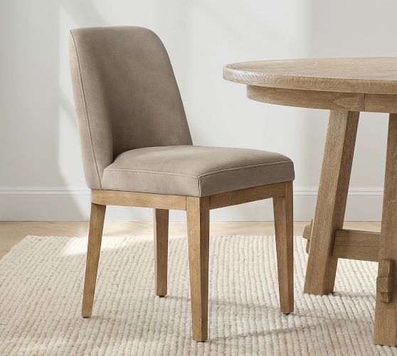 Layton Leather Dining Chair by Pottery Barn