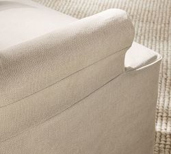 PB Comfort Roll Slipcovered Dining Armchair