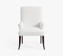 PB Comfort Roll Upholstered Dining Armchair