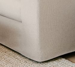 Big Sur Square Arm Slipcovered Swivel Chair