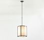 Blaine Outdoor Milk Glass Pendant (14")