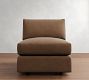 Build Your Own Carmel Slim Arm Leather Sectional