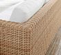 Huntington Wicker Square Arm 8-Piece  U-Shaped Outdoor Sectional (100")