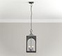 Caleb Outdoor Metal Lantern Pendant (11")