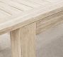 Indio Eucalyptus Extendable Outdoor Dining Table (61"-86")