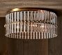Mallory Crystal Flush Mount (18")