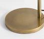Sherman Metal Articulating Dome Task Floor Lamp (49")