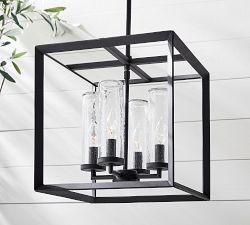 Sonora Outdoor Clear Glass Pendant (14")