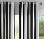 Sunbrella® Awning Striped Grommet Outdoor Curtain