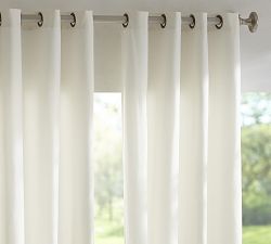 Sunbrella® Solid Outdoor Grommet Curtain