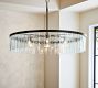 Windham Recycled Glass Tile Round Chandelier (42")